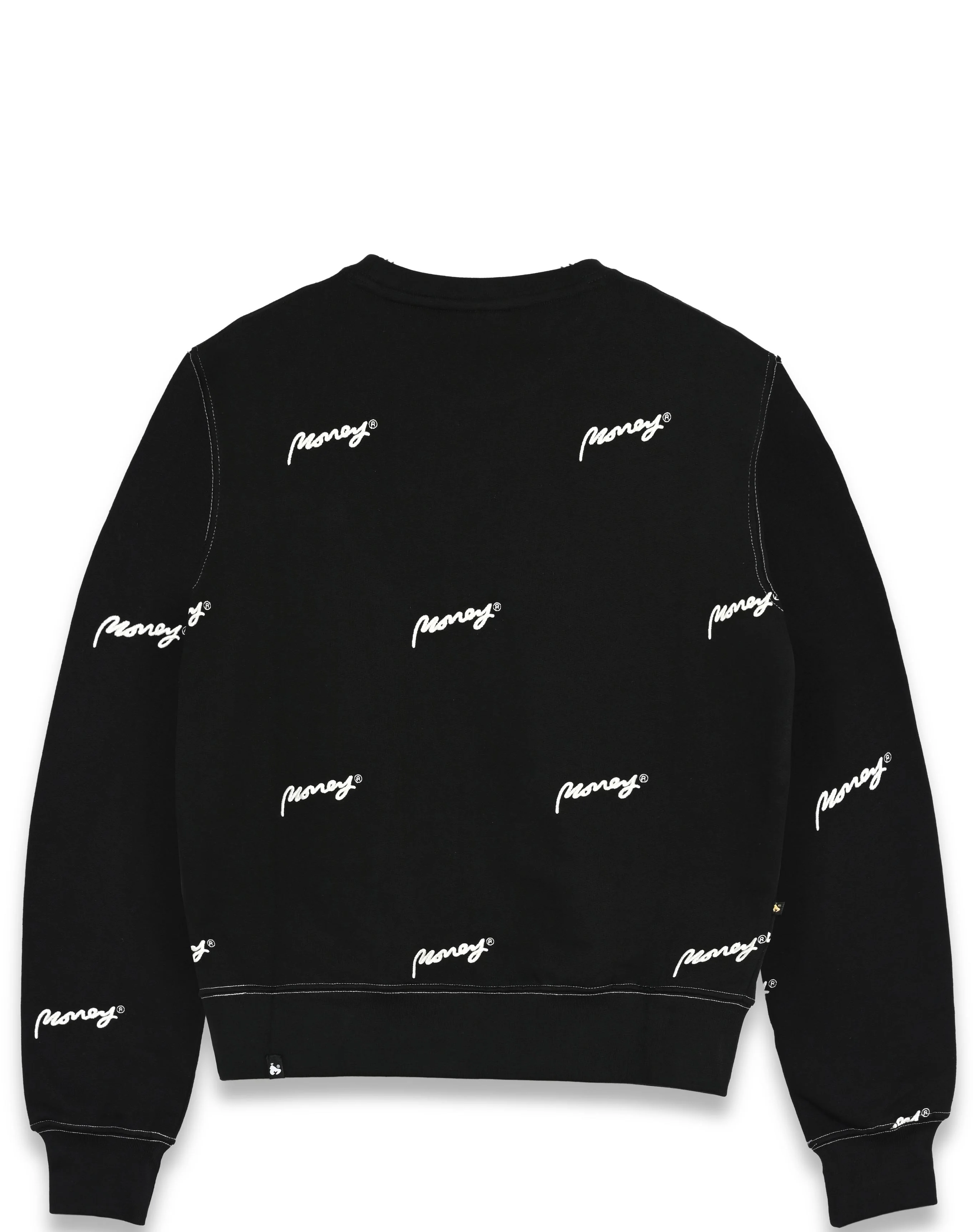 Sig Embroidered Crew Sweat Black - Image 2