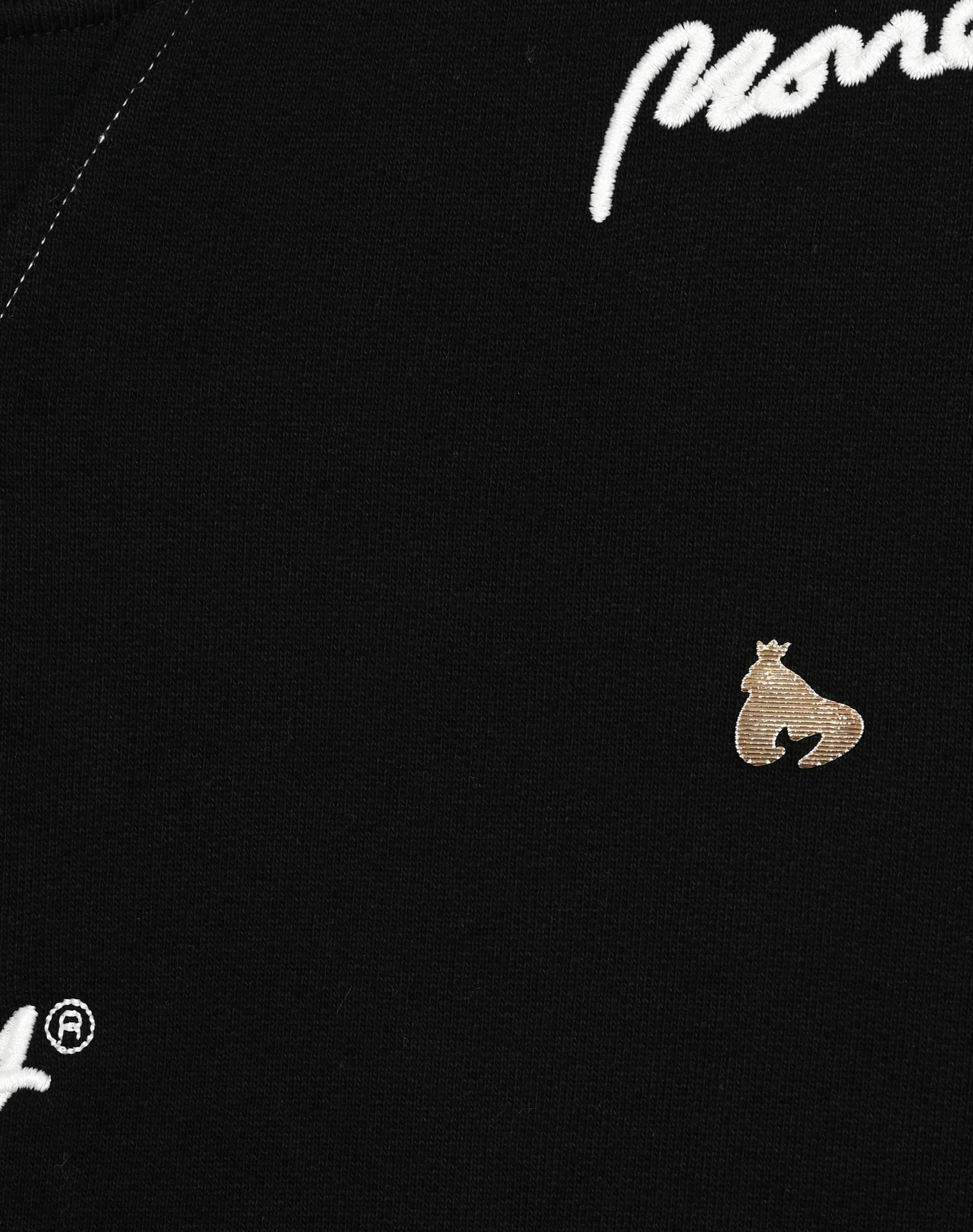 Sig Embroidered Crew Sweat Black - Image 3