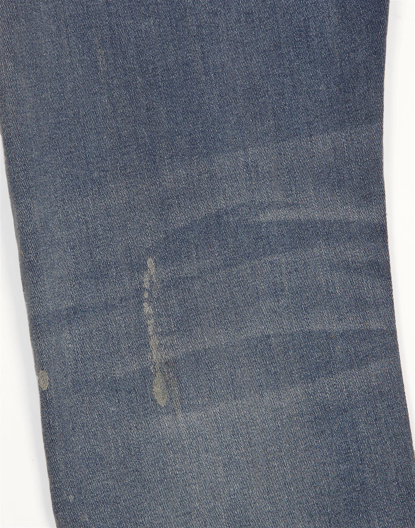 Ape Embossed Jeans Mid Wash - Image 3
