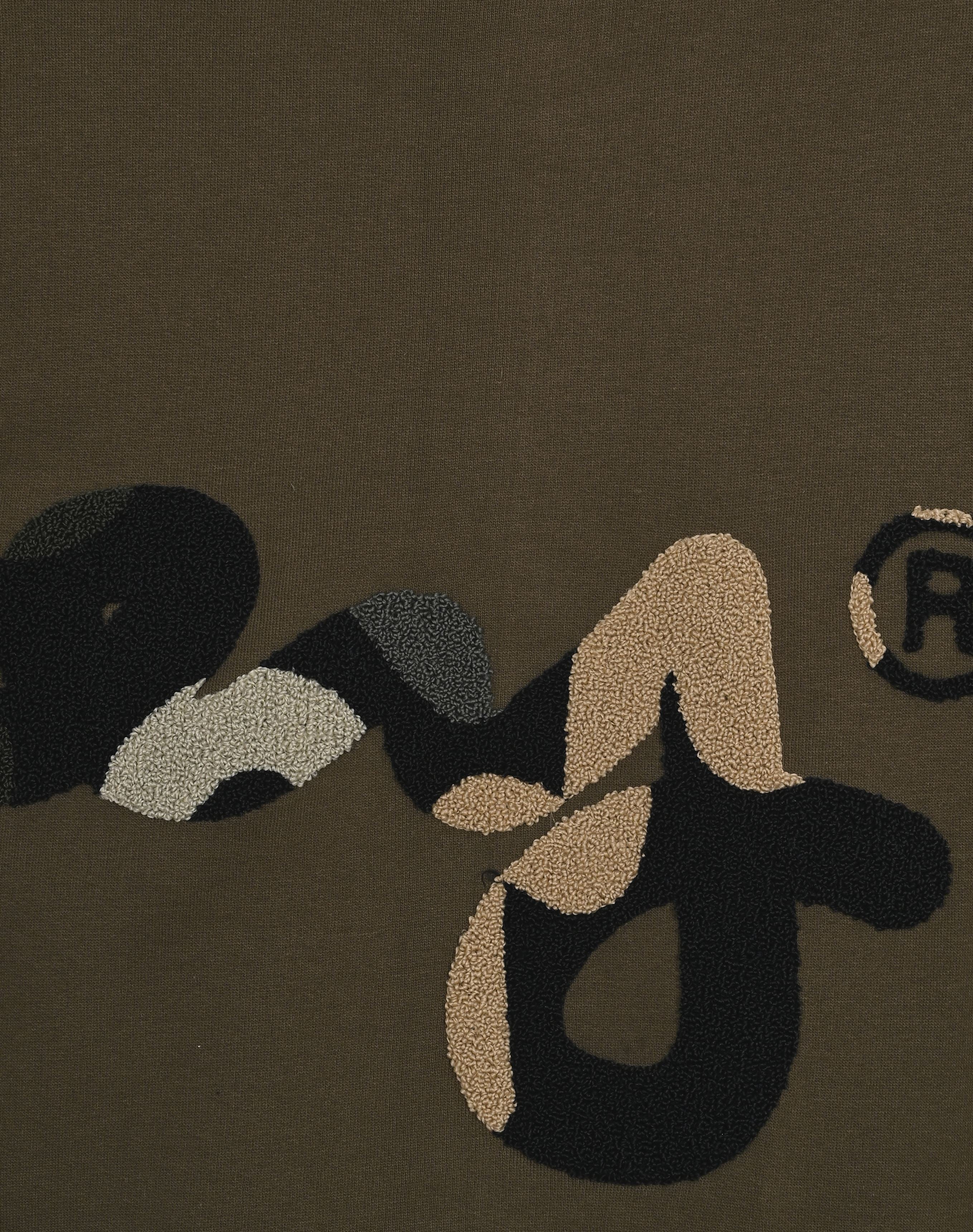 Big Sig Chenille Crew Sweat Tan - Image 4