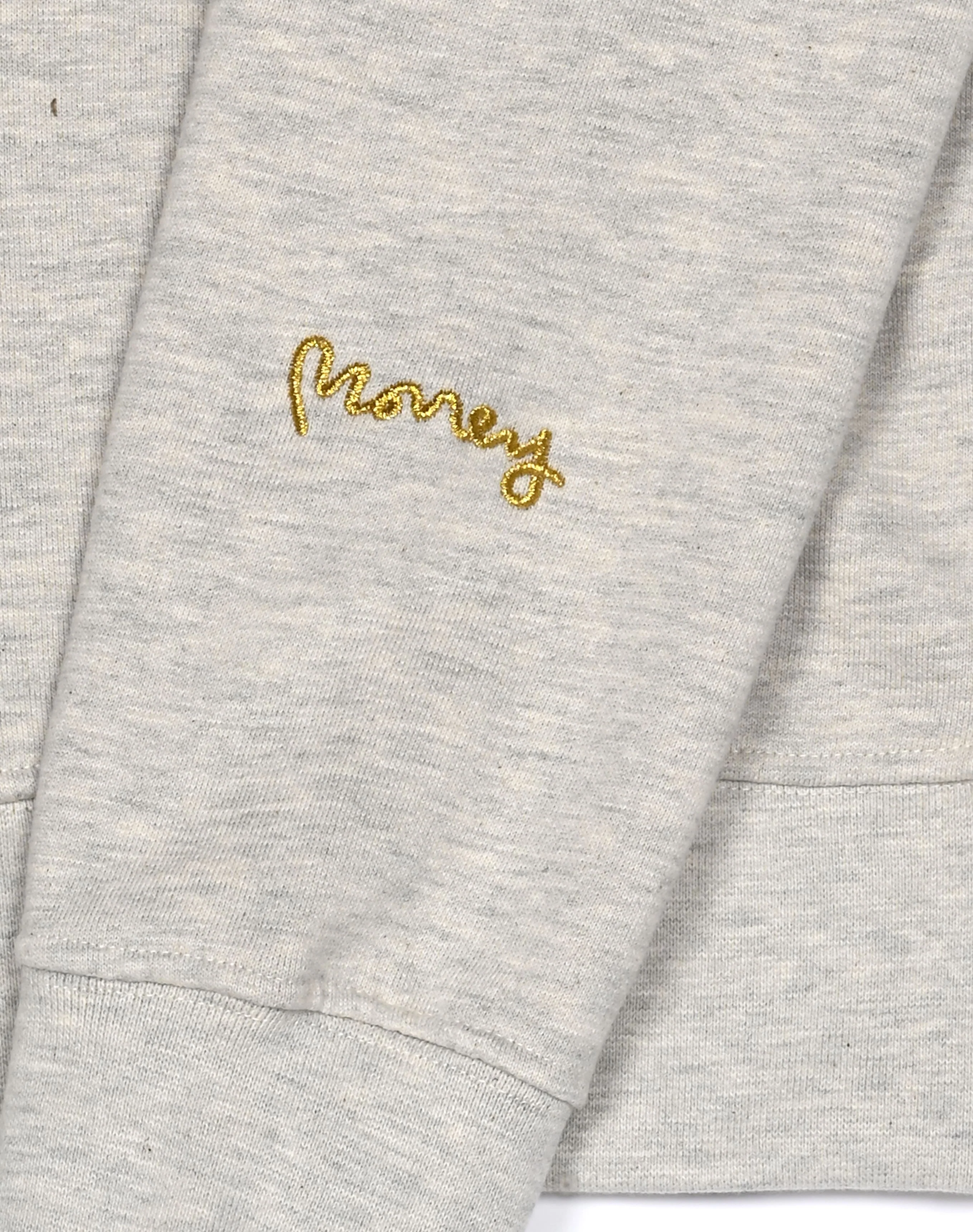 Big Sig Chenille Hood Oatmeal Melange - Image 5