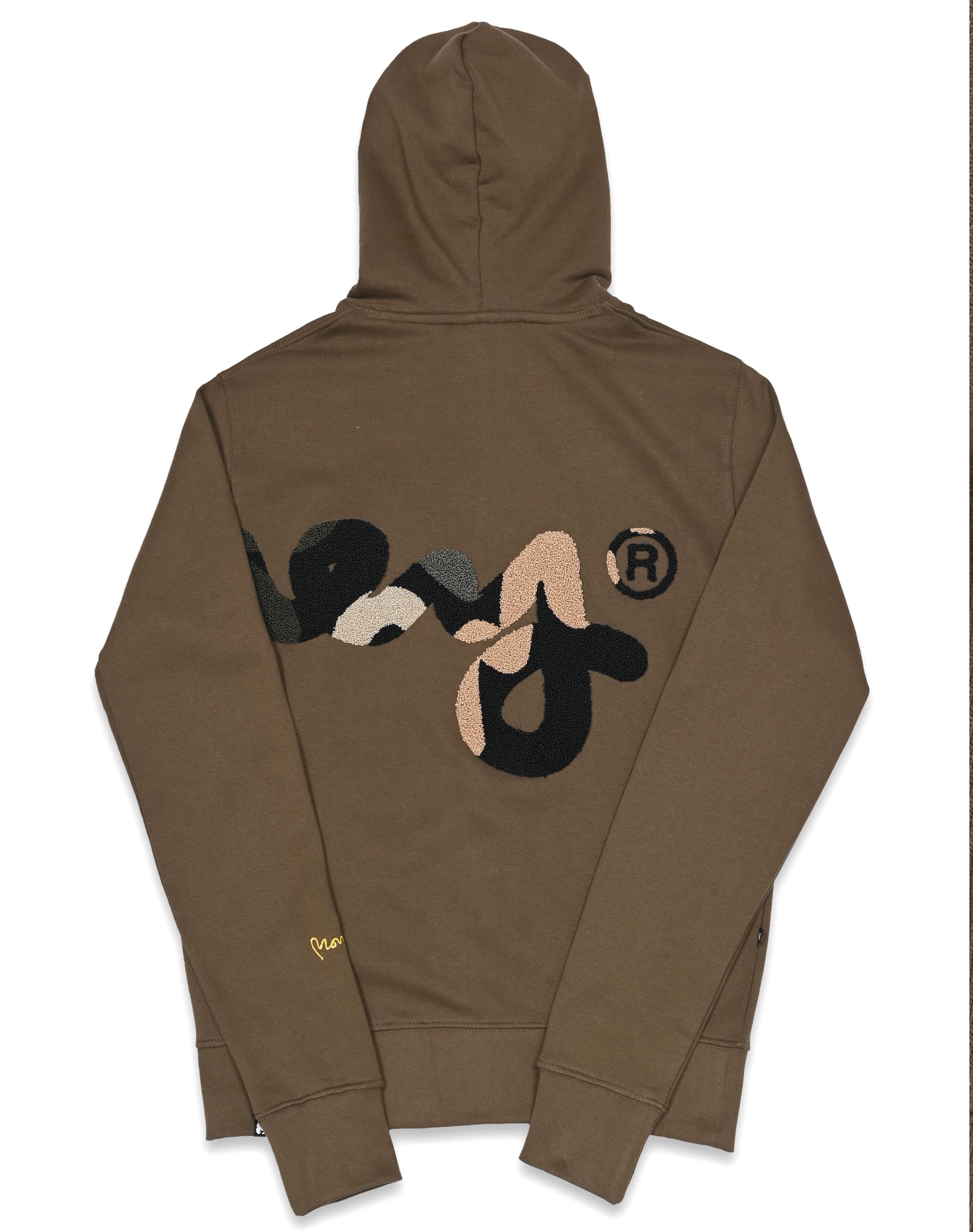Big Sig Chenille Hood Tan - Image 2