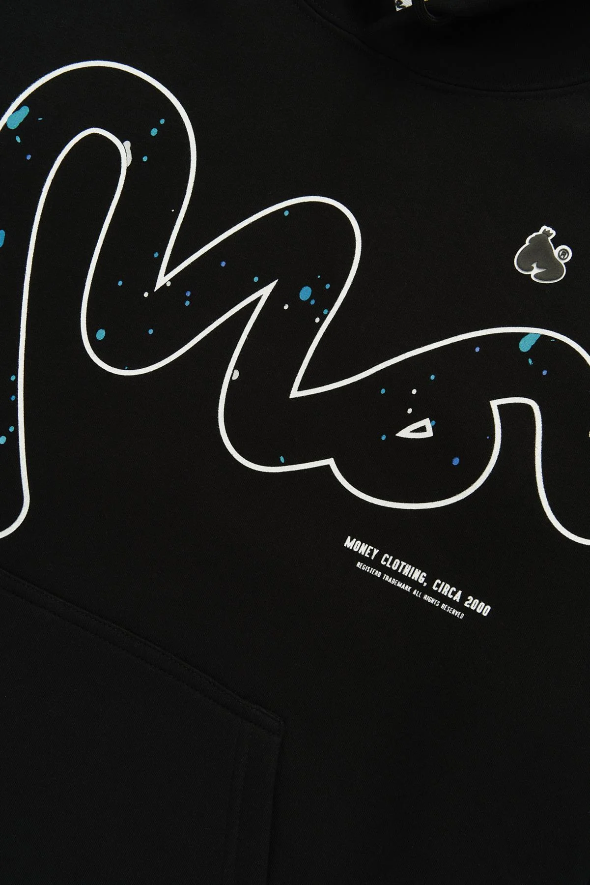 Big Sig Drip Hood Black/Blue - Image 3