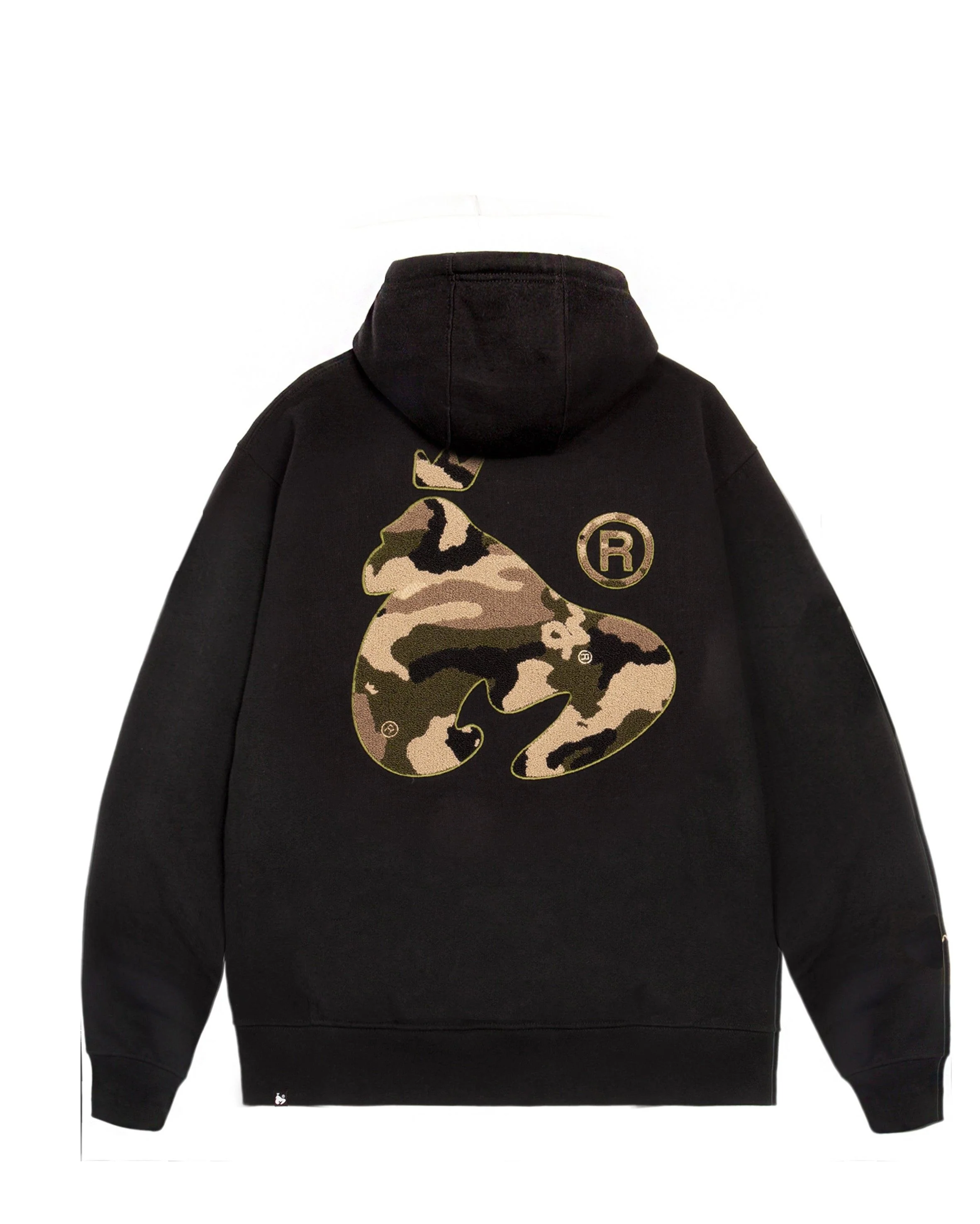 Camo Chop Sig Hood Black - Image 3