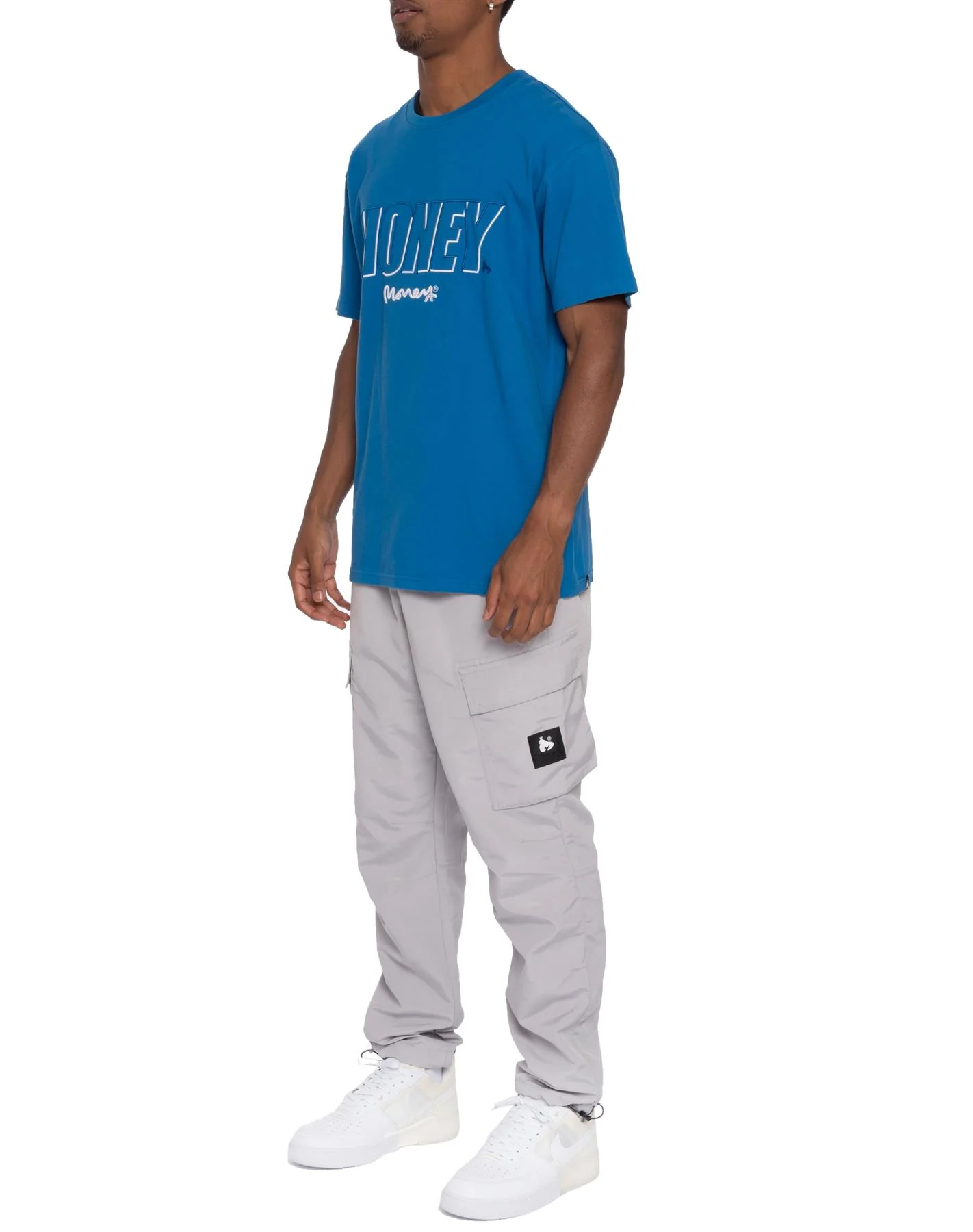 Cargo Engineered Pants Light Grey - Image 6