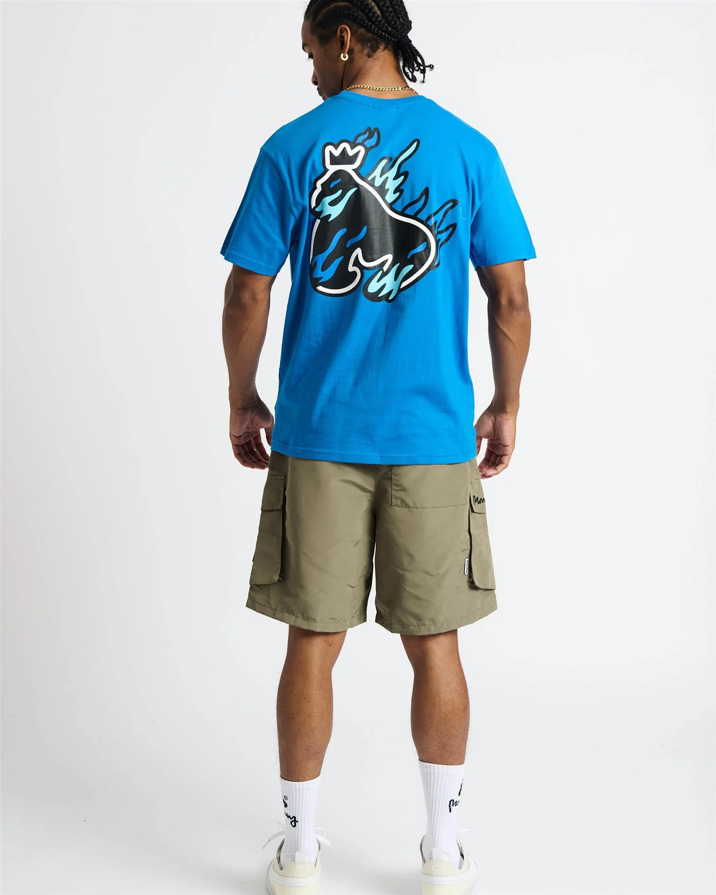 Cargo Engineered Shorts Khaki - Image 5