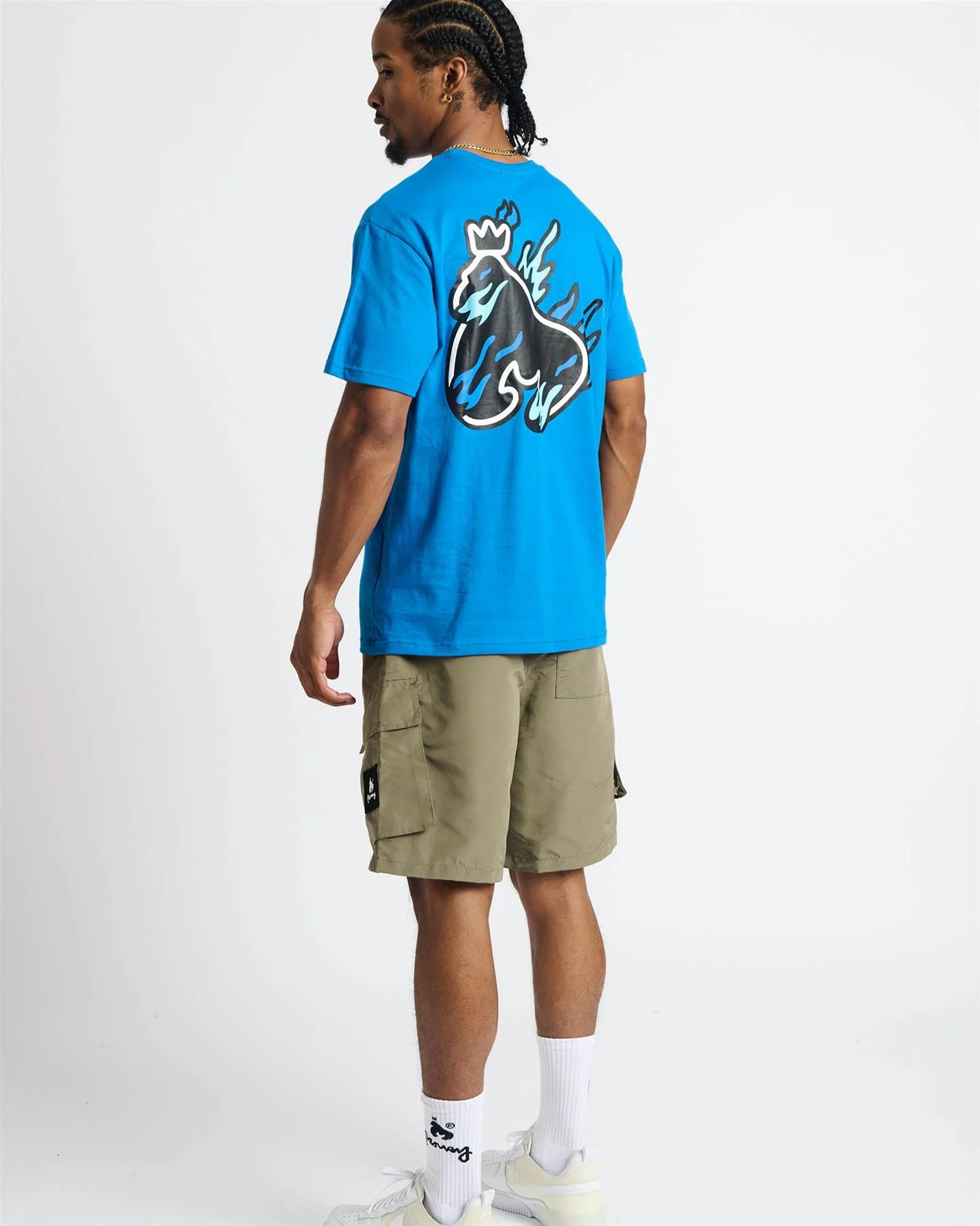 Cargo Engineered Shorts Khaki - Image 6