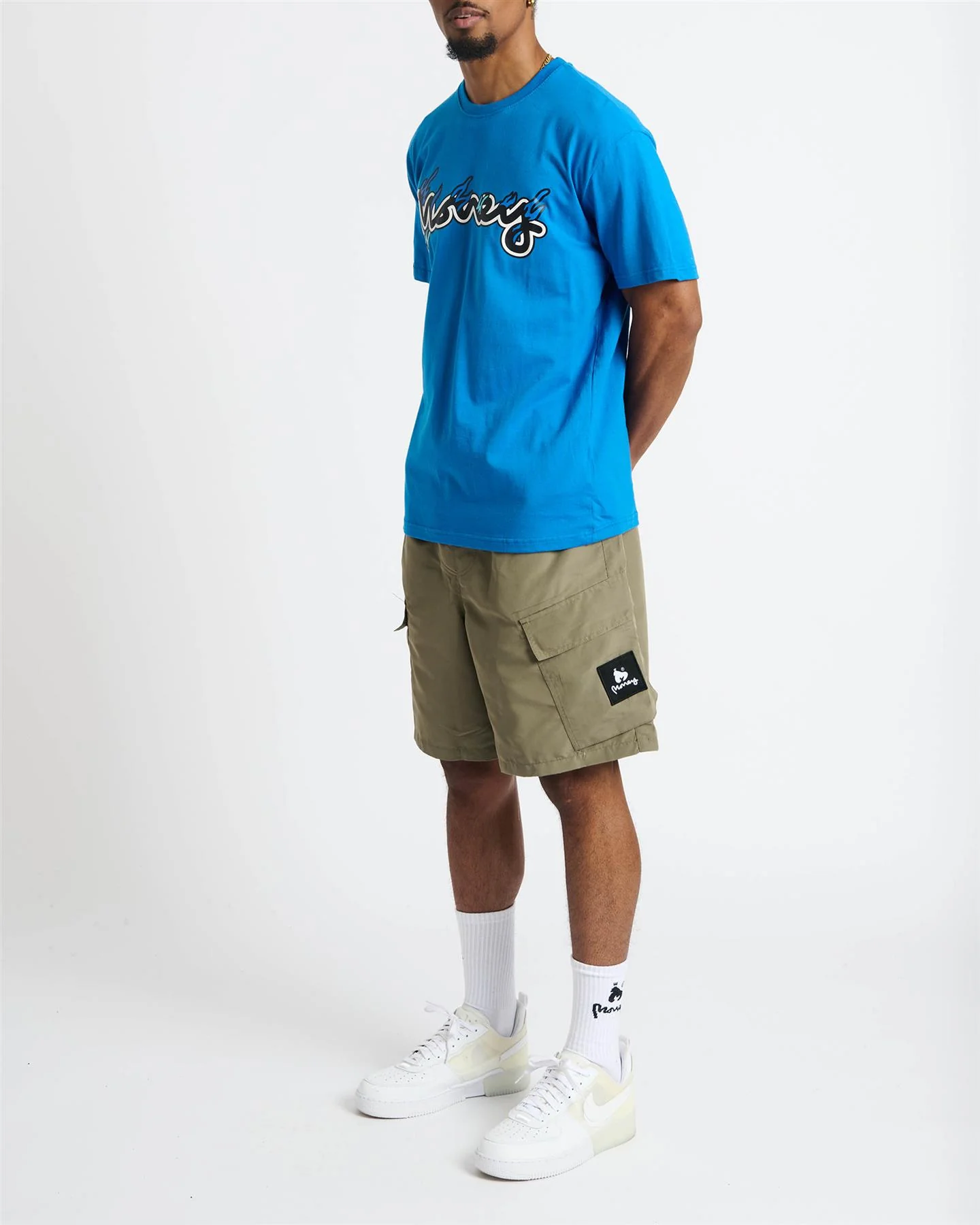 Cargo Engineered Shorts Khaki - Image 7