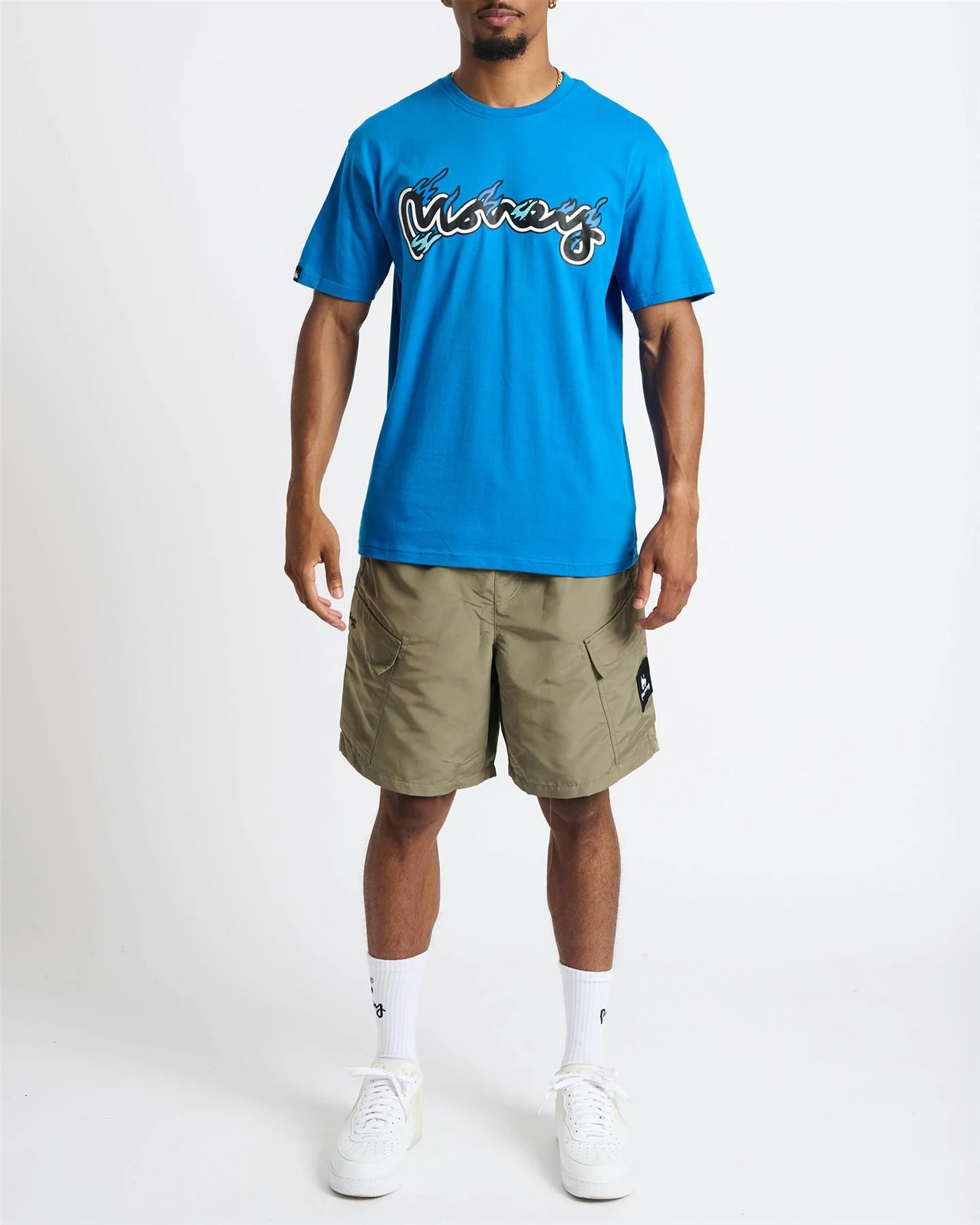 Cargo Engineered Shorts Khaki - Image 8