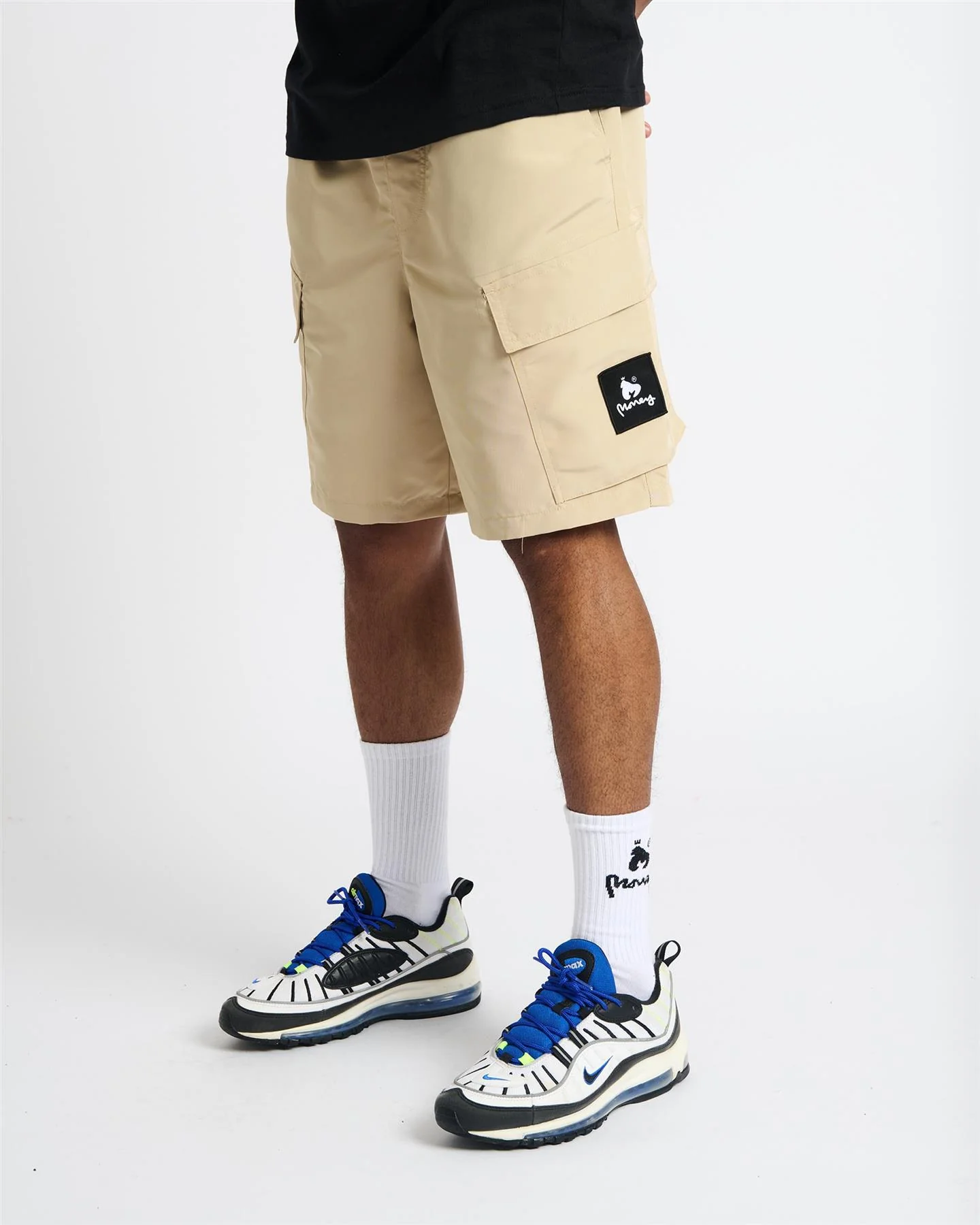 Cargo Engineered Shorts Stone - Image 3