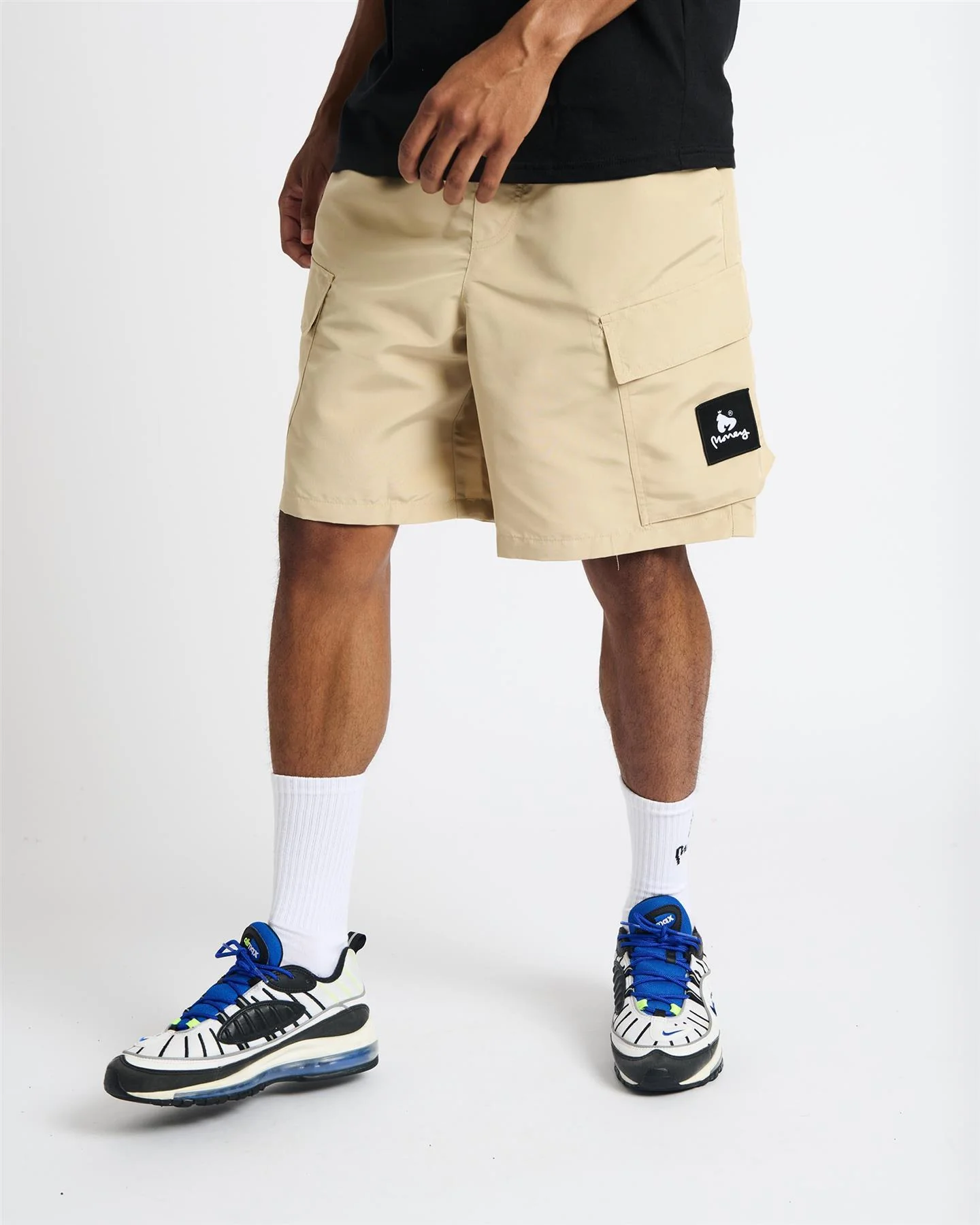 Cargo Engineered Shorts Stone - Image 4