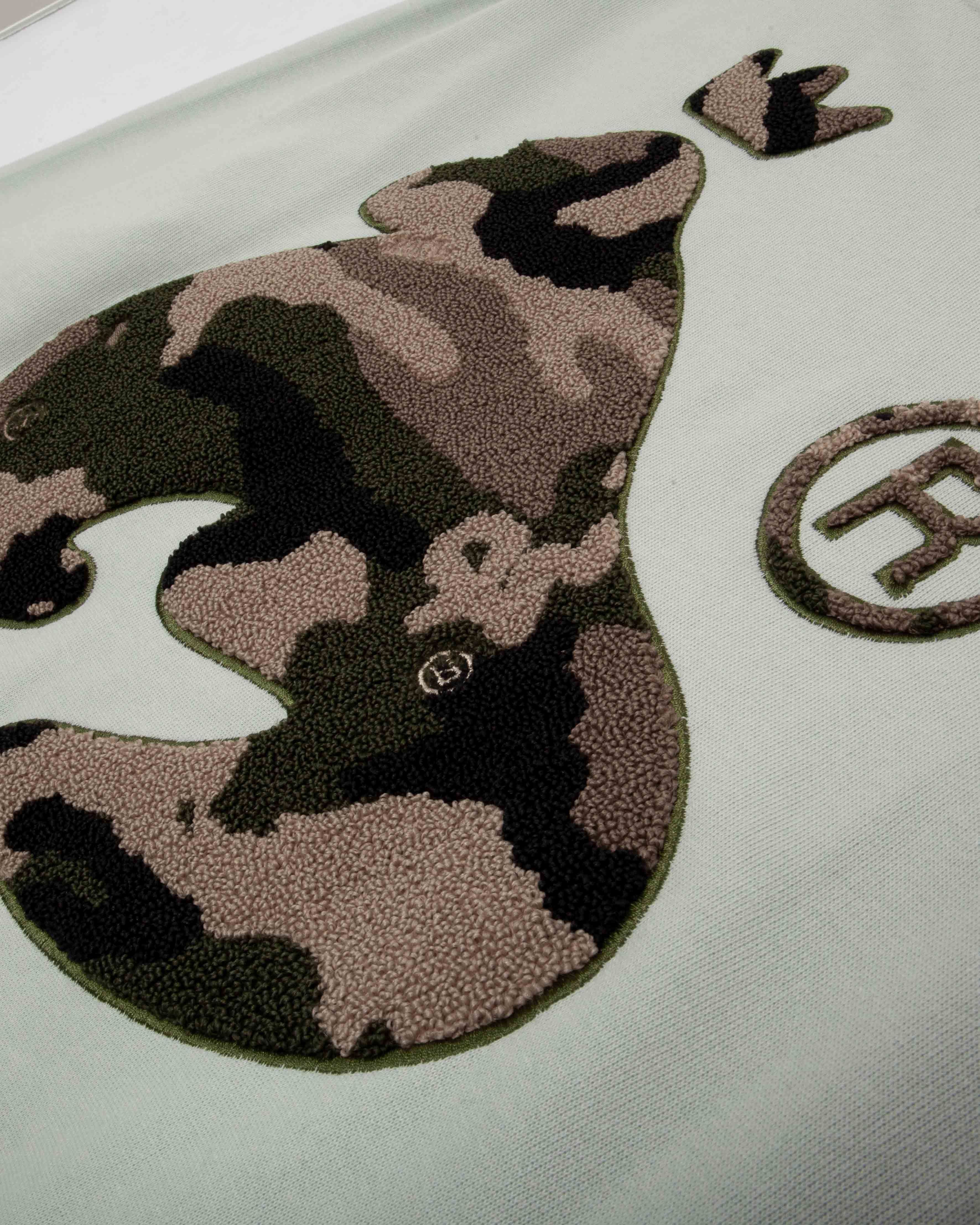 Chop Sig Camo Crew Sweat Baby Blue - Image 4