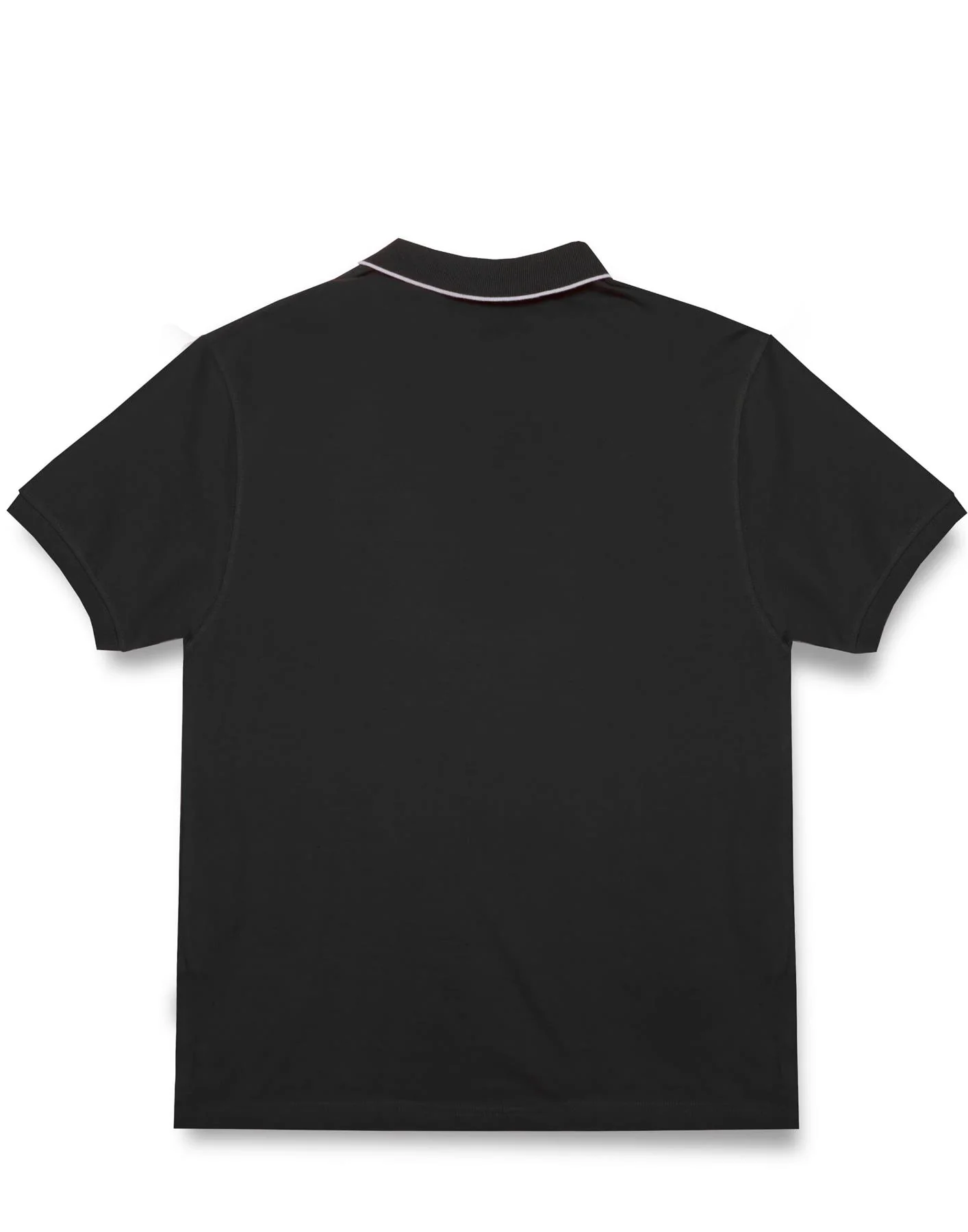 Clear Patch Logo Polo Black - Image 2