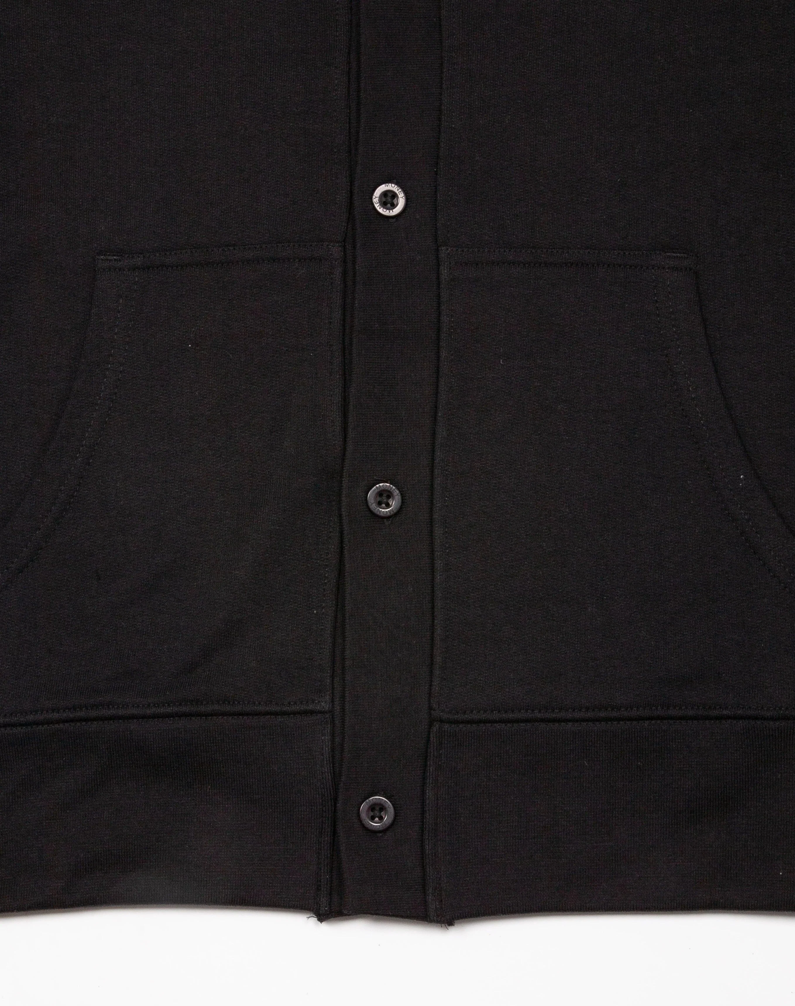 Combo Patch Button Sweat Black - Image 3