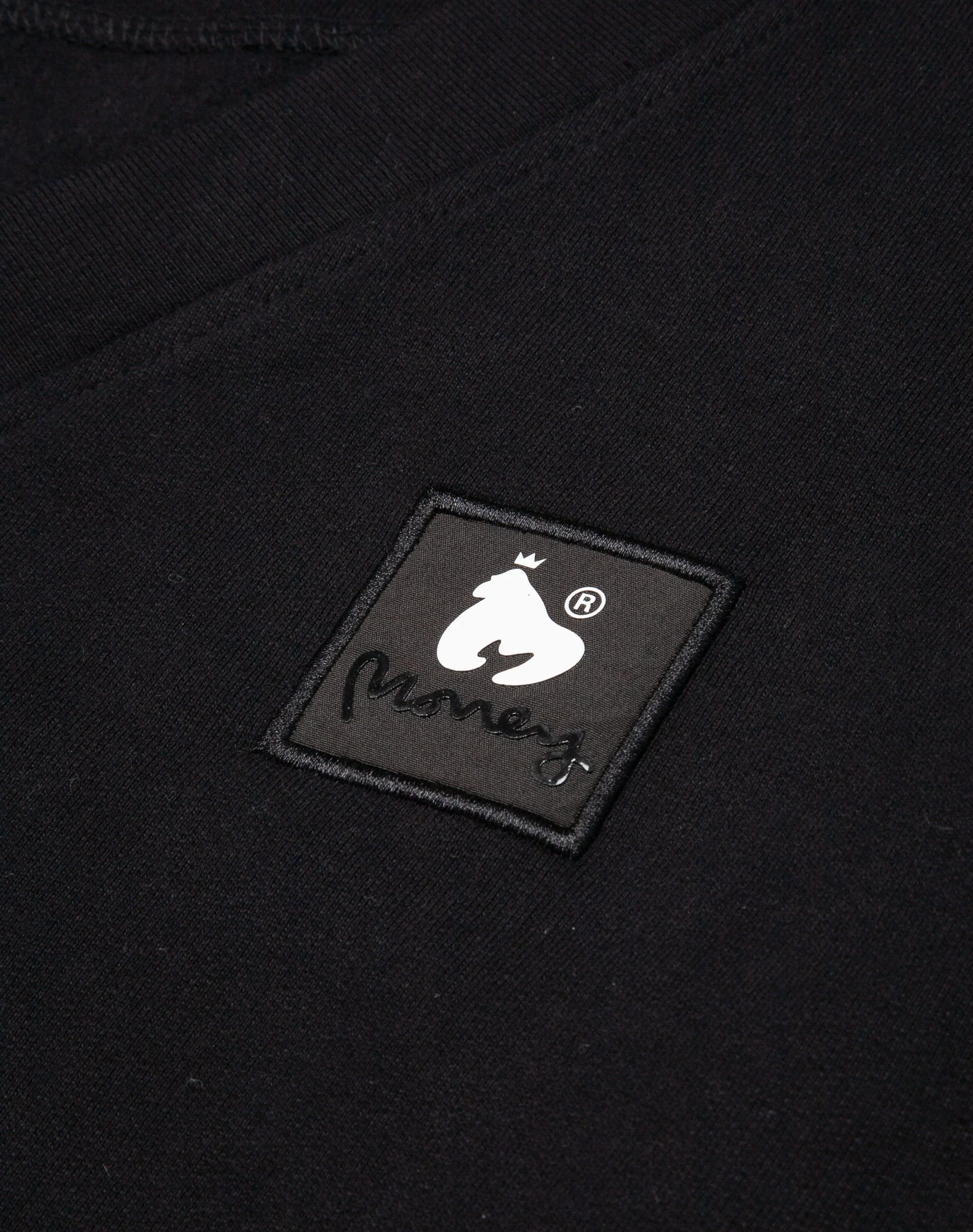Combo Patch Button Sweat Black - Image 4