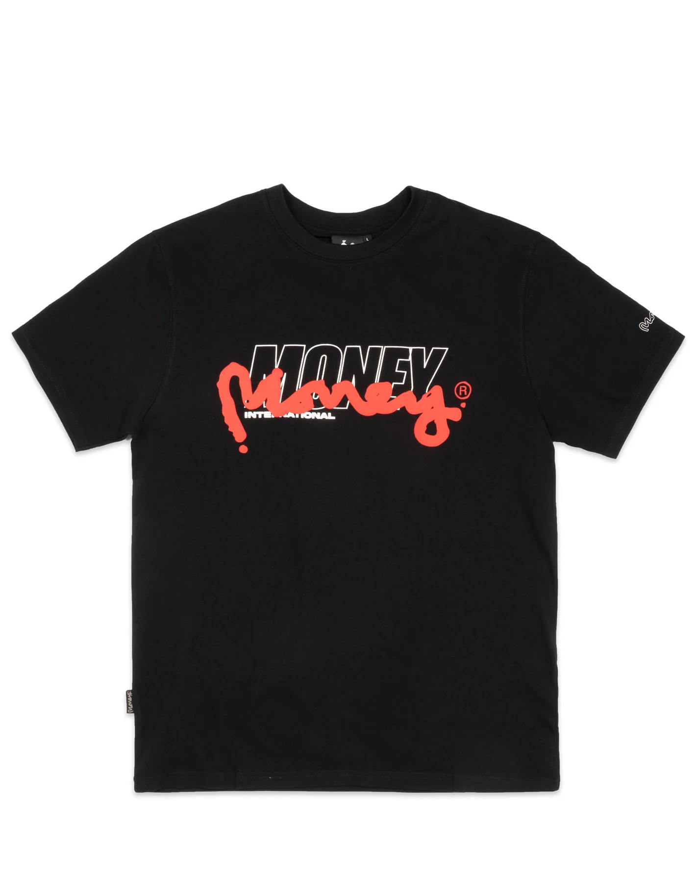 Double Money Tee Black/Red