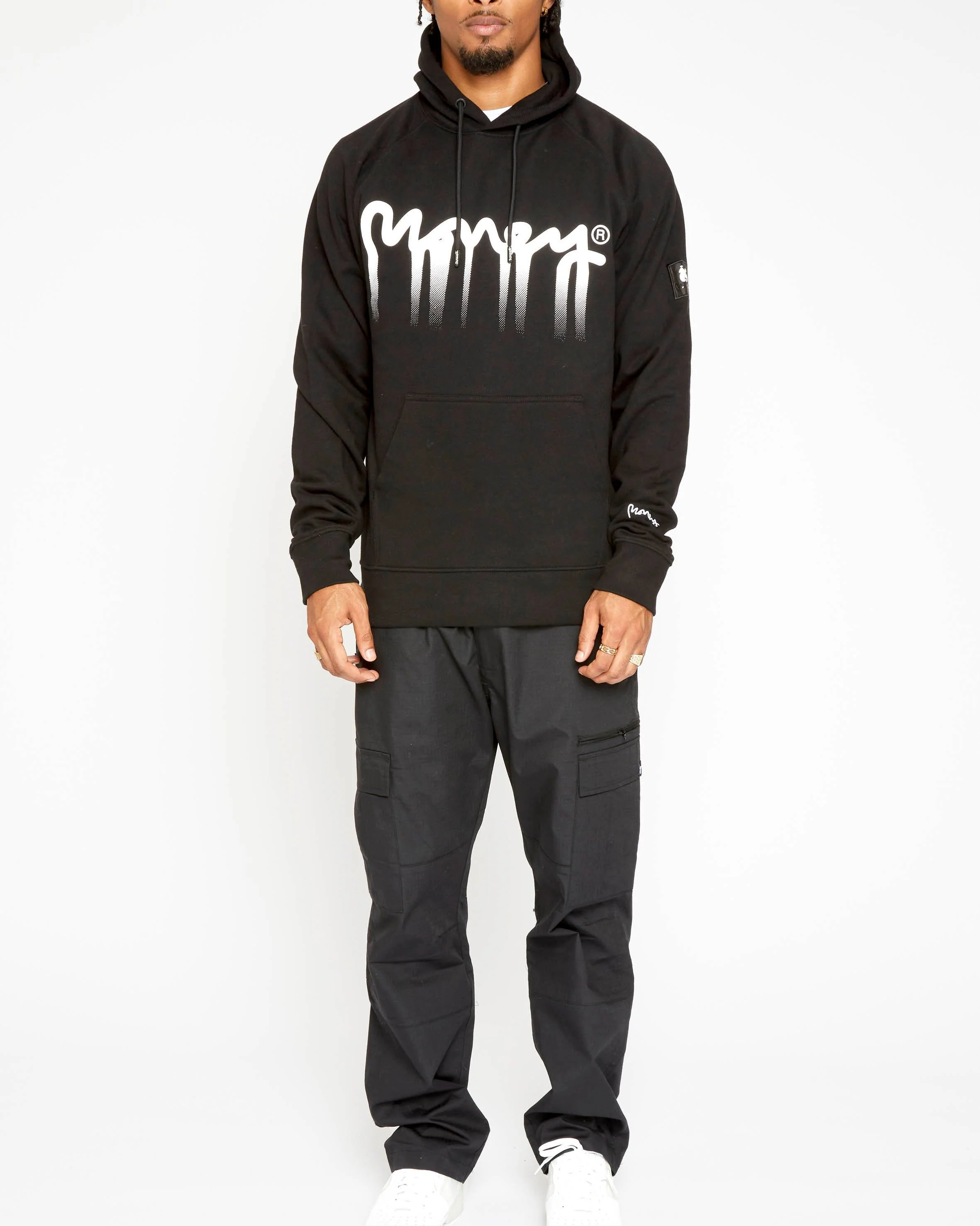 Drip Fade Hood Black - Image 3