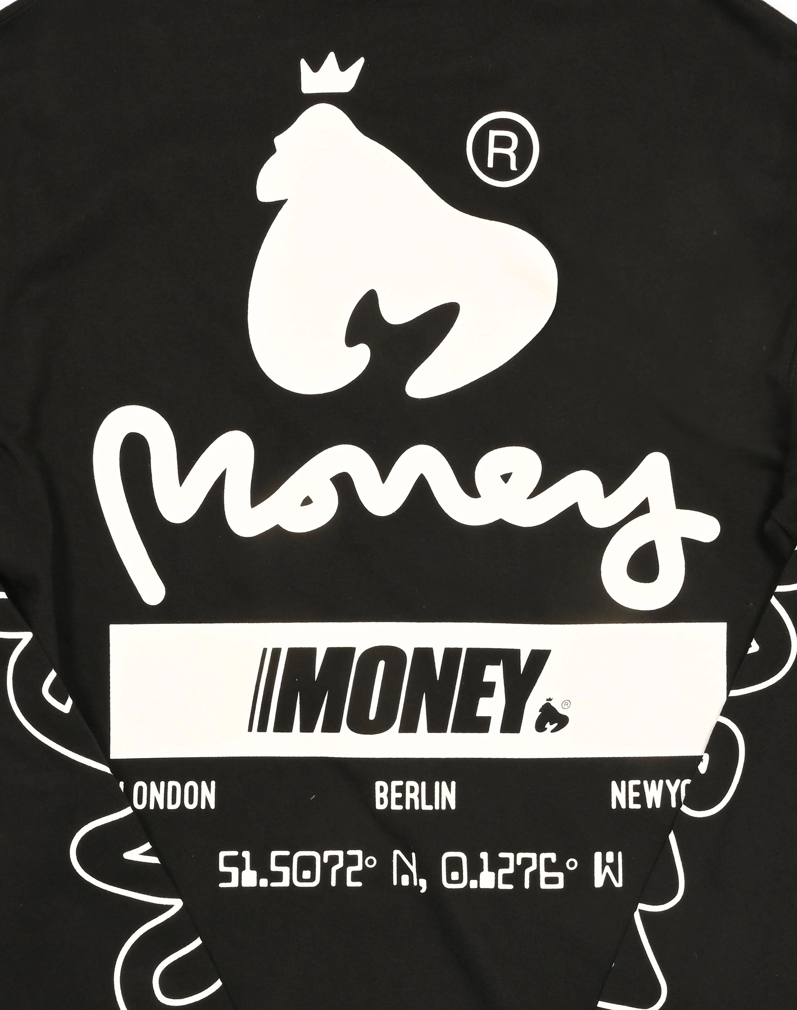 Money Tour Long Sleeve Tee Black - Image 5