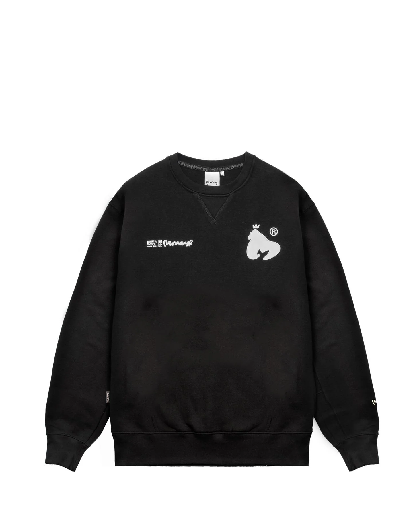 Money Ape Sig Crew Black