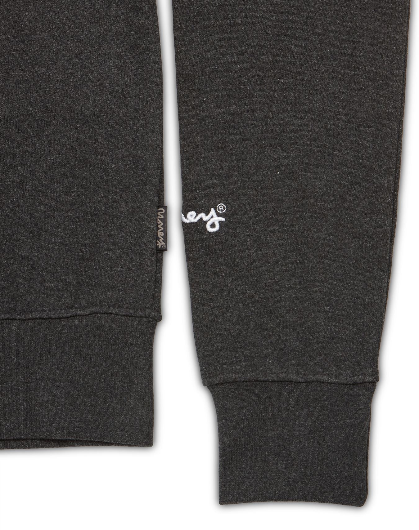 Sig Line Fleece Hood Charcoal - Image 3