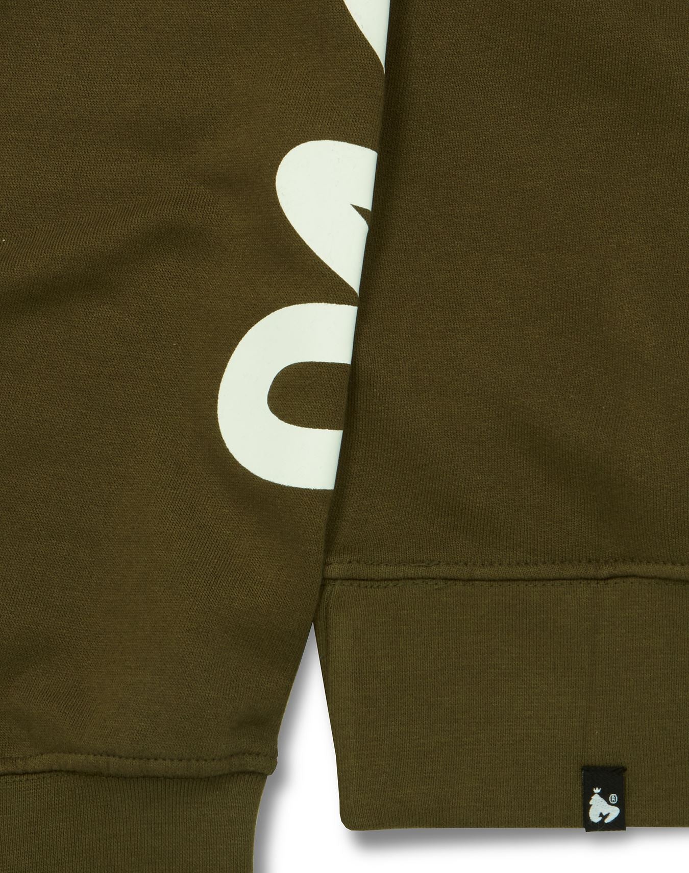 Sig Line Fleece Hood Olive - Image 5