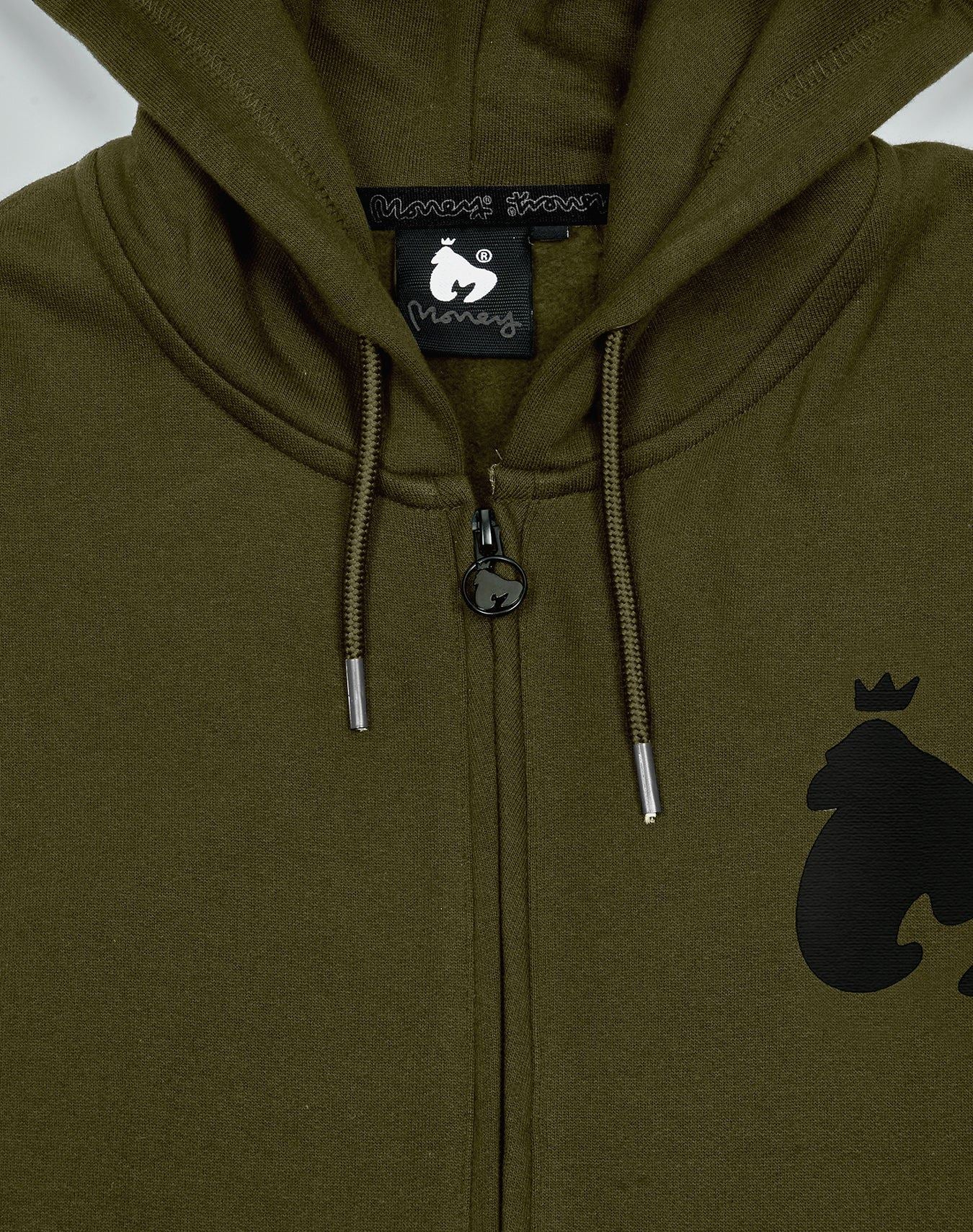 Sig Line Zip Hood Olive - Image 3