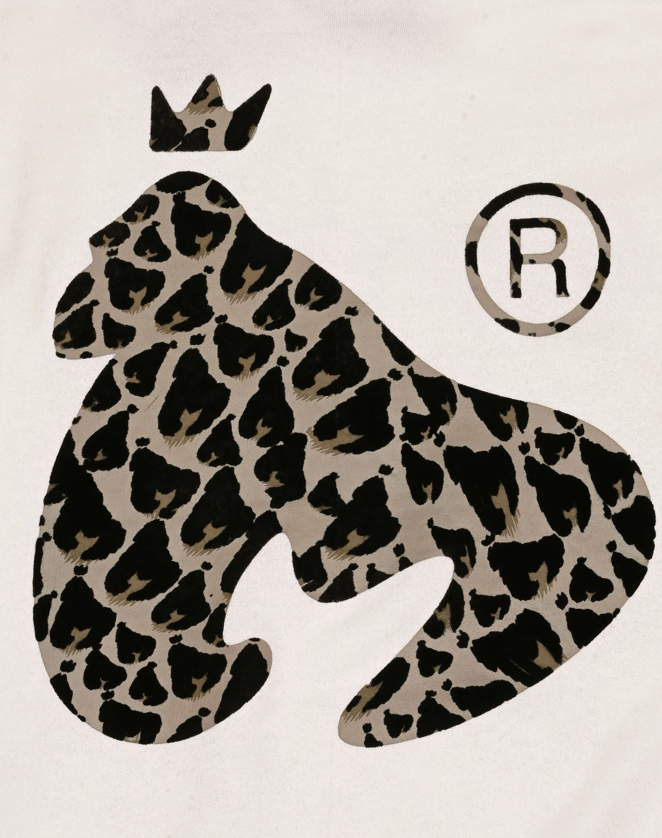 Sig Ape Cheetah Hood Cloud White - Image 3