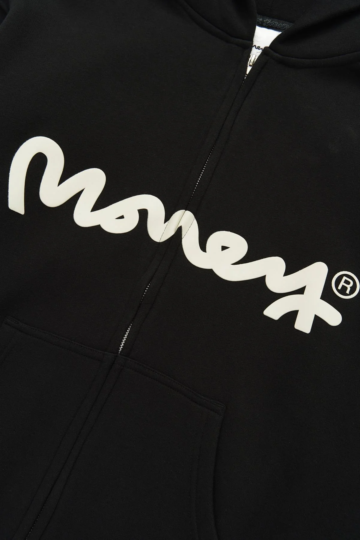 Sig Ape Heavy Weight Zip Thru Hood Black - Image 3